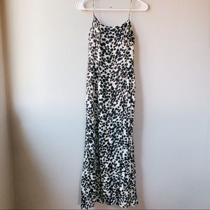 J. Crew Floral Black & White Dress